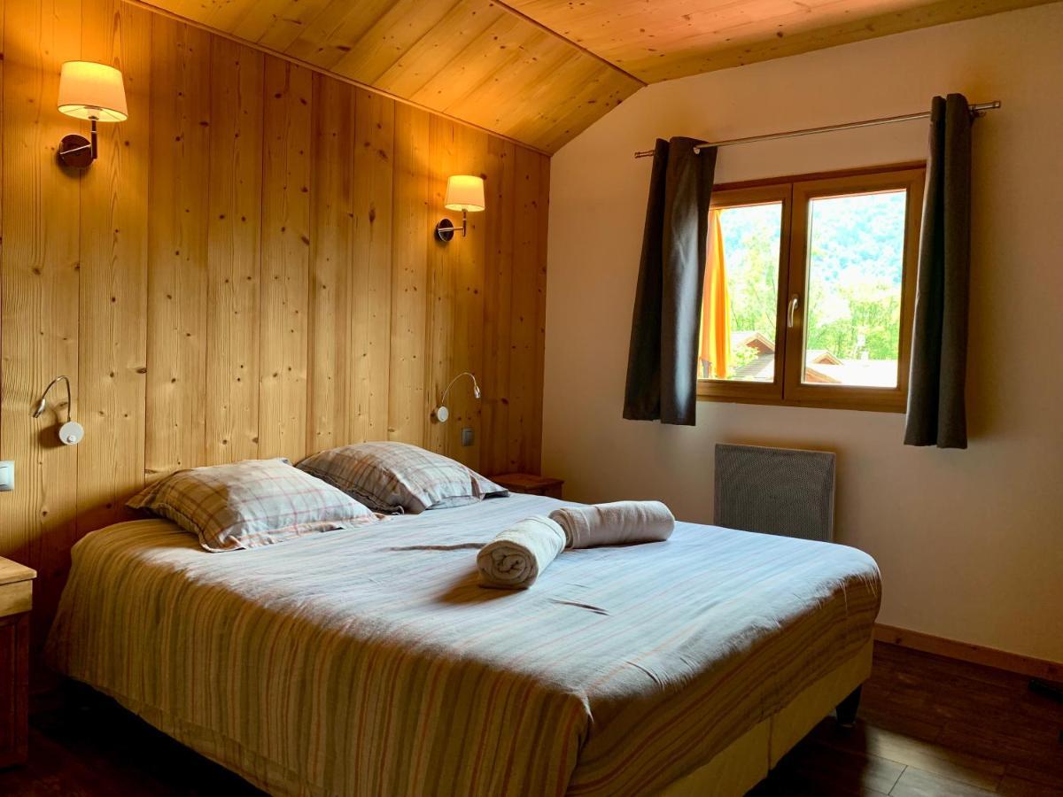 Appartement Avec Jacuzzi Dans Chalet Prive, Grande Terrasse, Parking Gratuit Les Houches Exterior foto